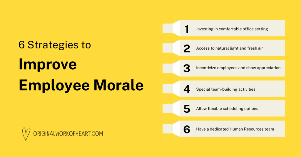 Ways to Improve Employee Morale
